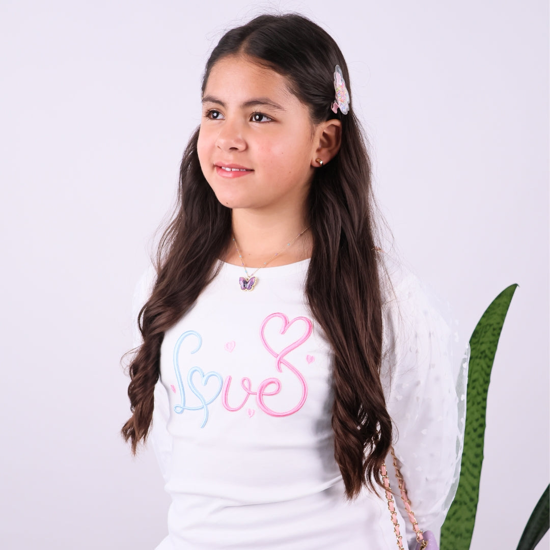 POLO MANGA LARGA LOVE