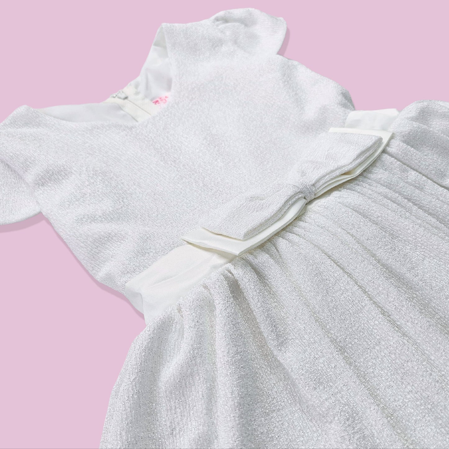 VESTIDO BRILLO CASUAL TELA NIÑA