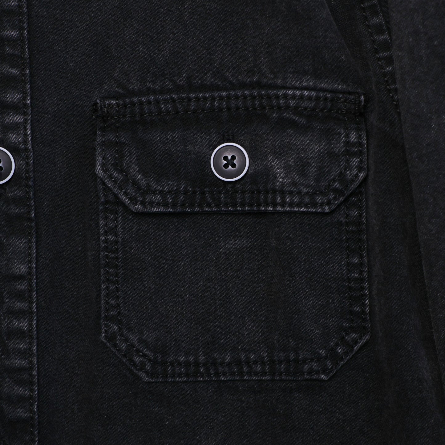 CAMISACO BOLSILLOS C/CAP JEANS NIÑO