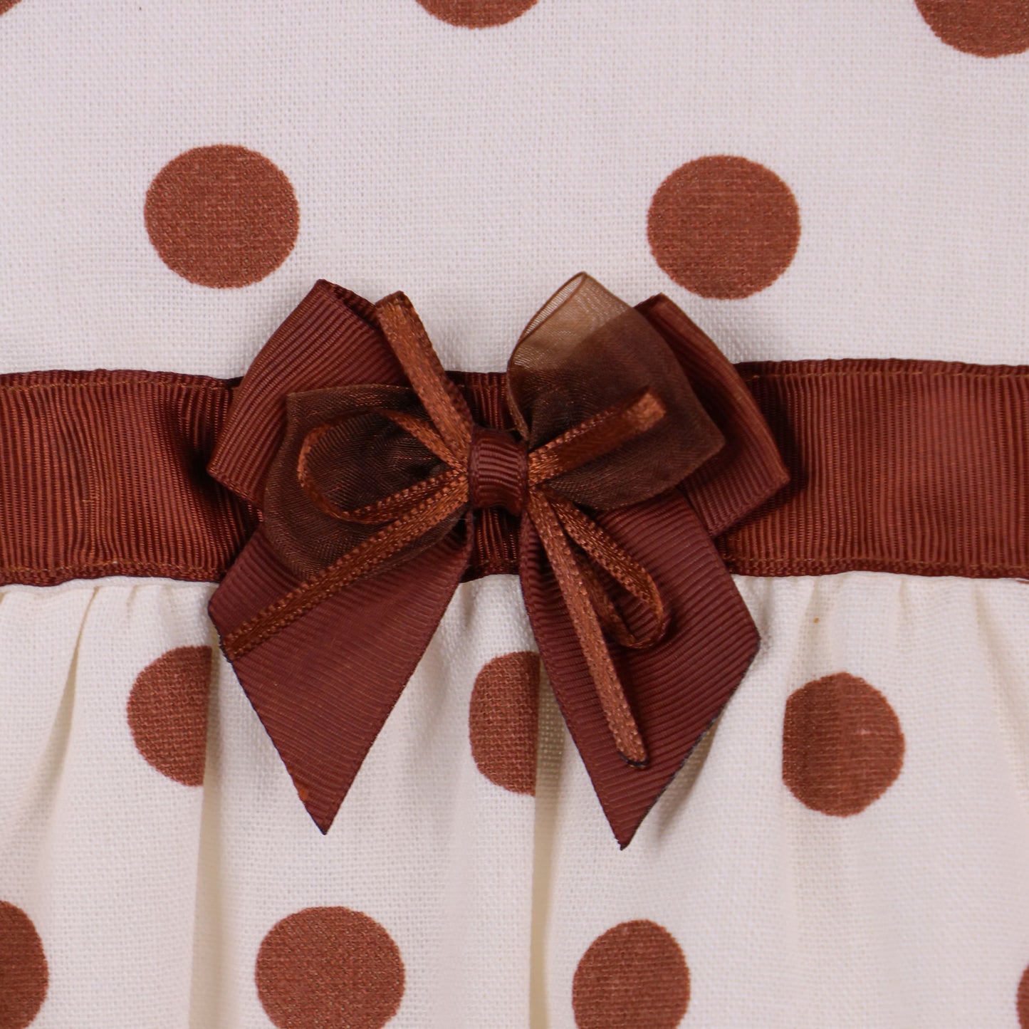 VESTIDO CASUAL PUNTOS LAZO YOR