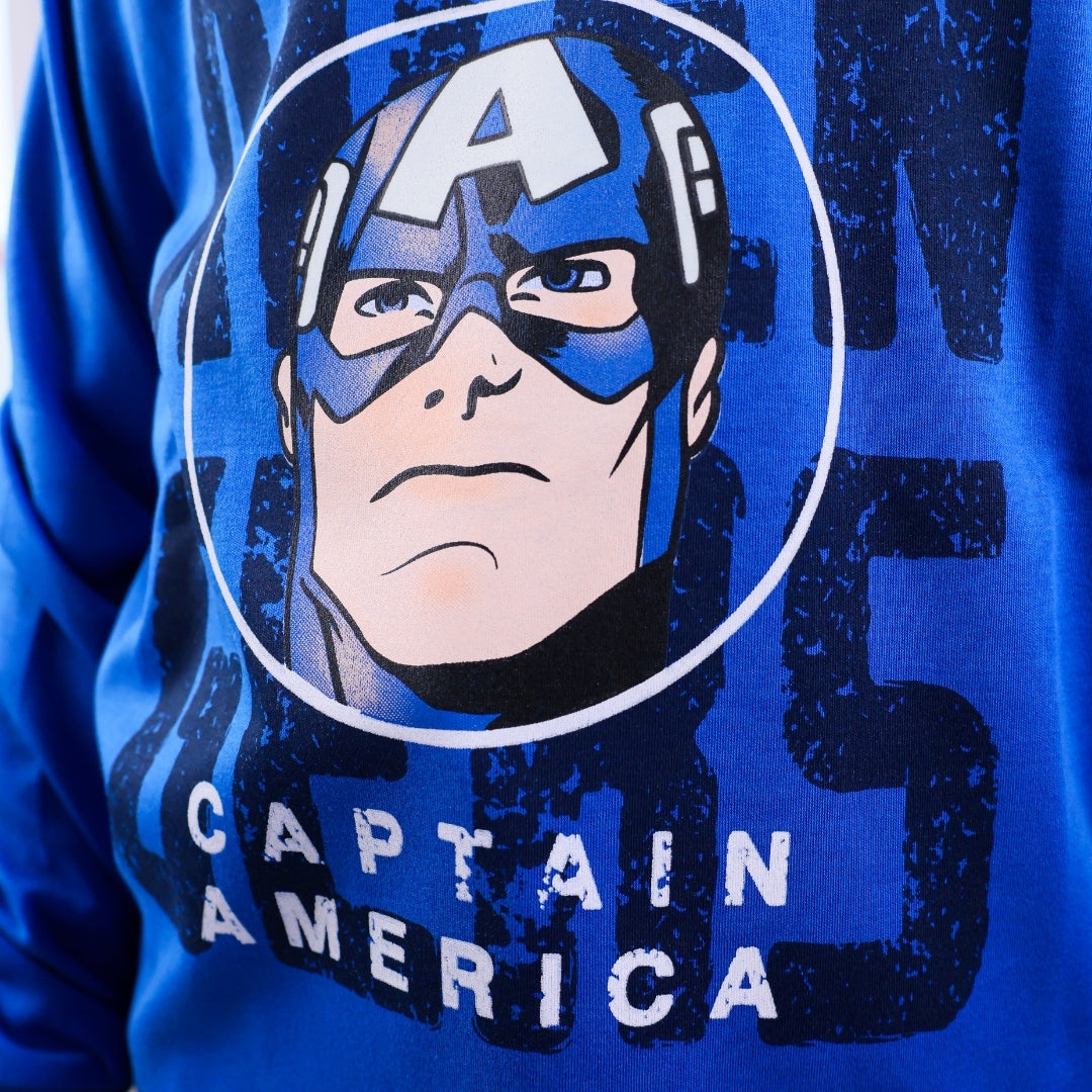 POLO MANGA LARGA AVENGERS