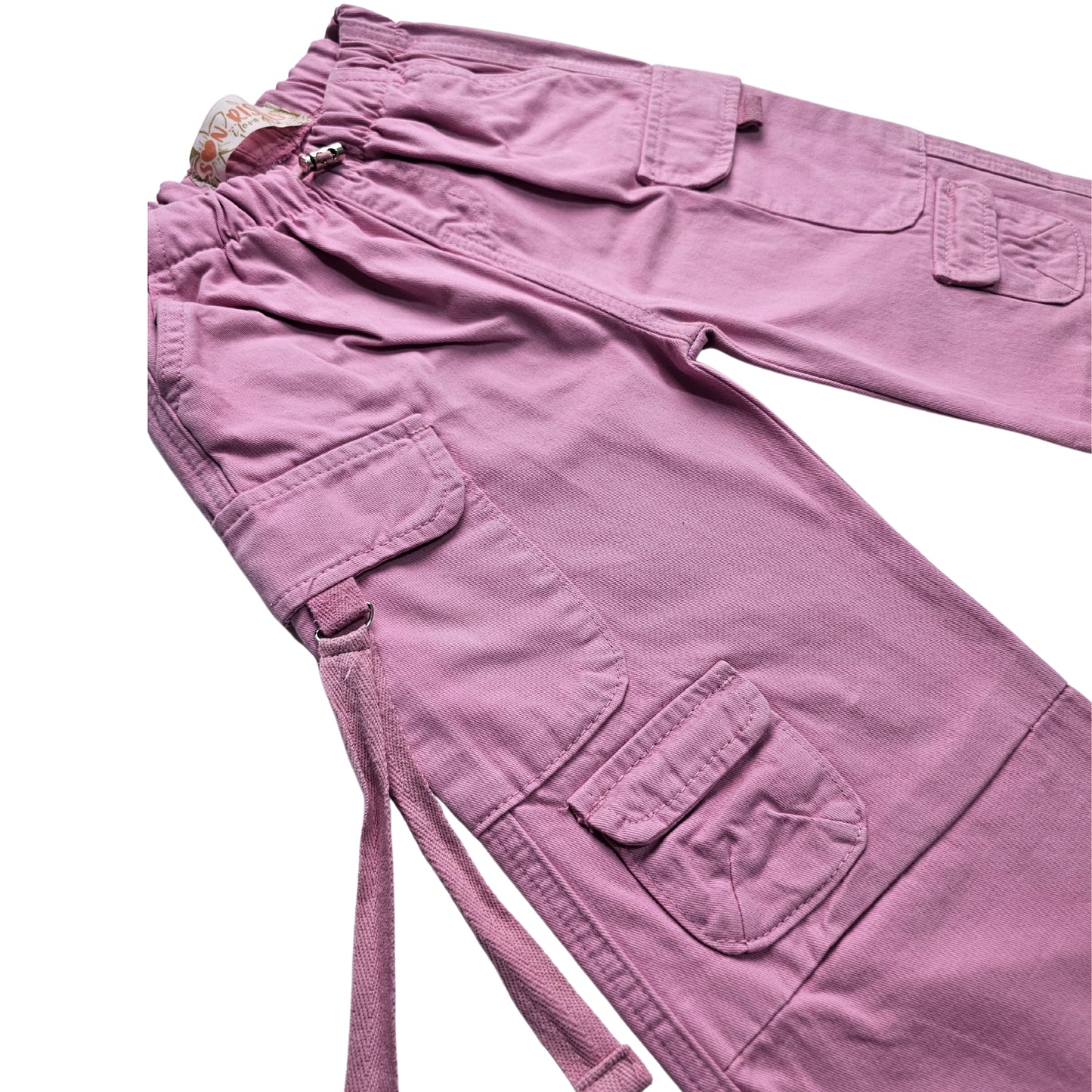 PANTALON CARGO PARACHUTE DRILL NIÑA