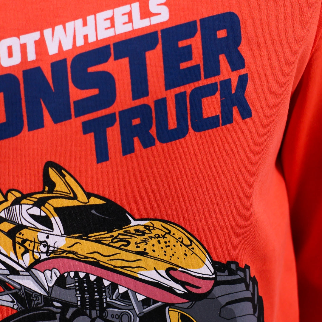 POLO MANGA LARGA MONSTER TRUCK