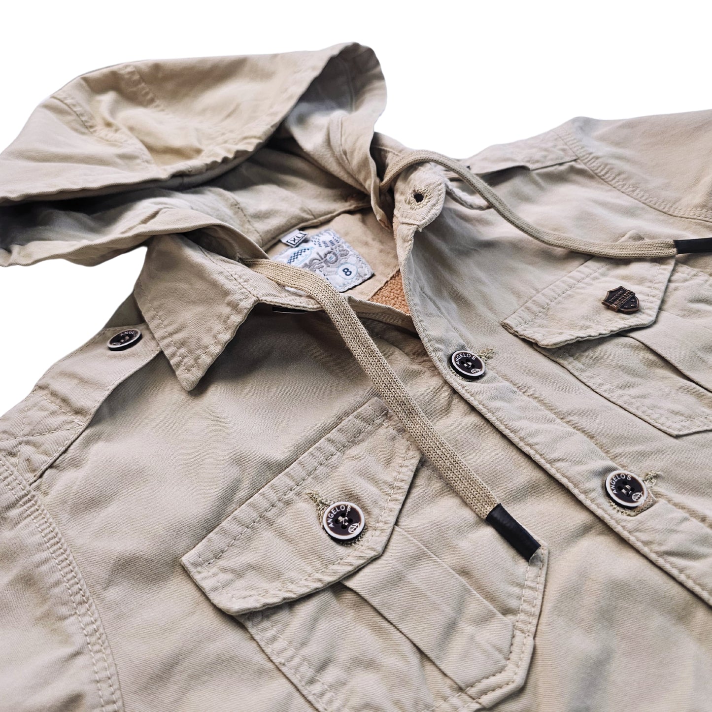 ABRIGO A0198 C/CAP DRILL NIÑO