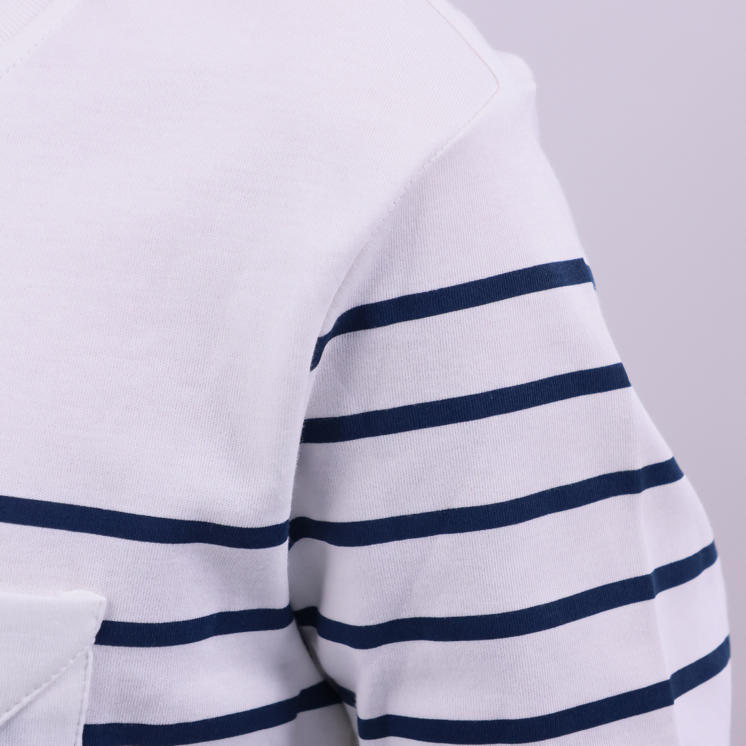 POLO MANGA LARGA LINEAS