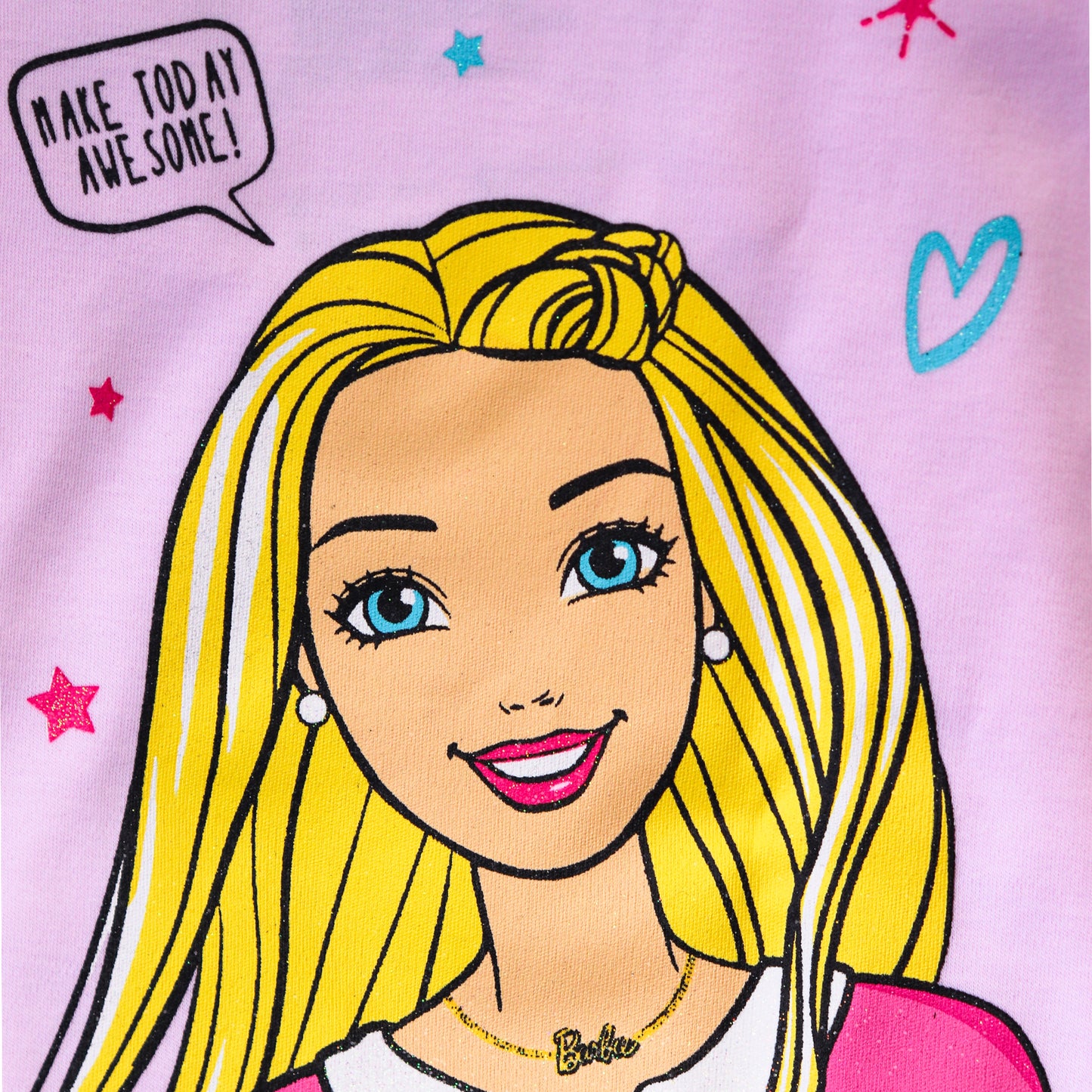 POLO BARBIE M/C ALGODON NIÑA