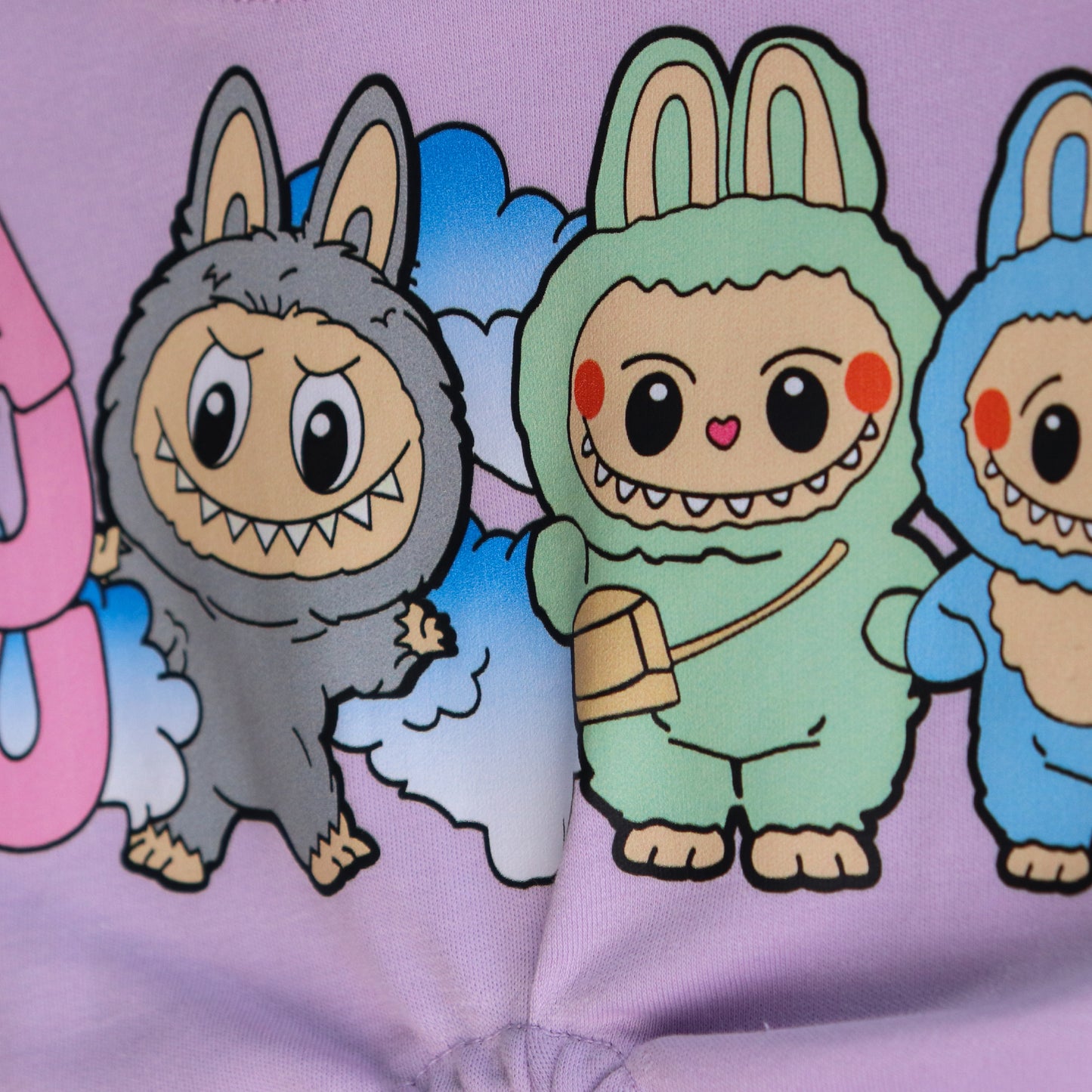 POLO LABUBU MC ALGODON NIÑA