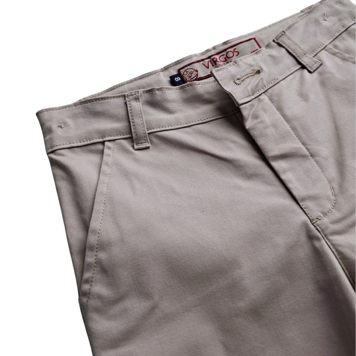 PANTALON C/ENTERO ELEGANTE DRILL NIÑO