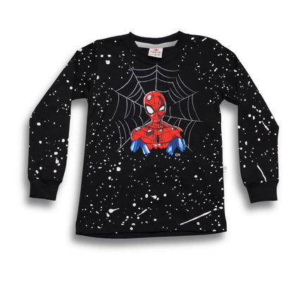 POLO M/L CHISPAS SPIDERMAN CHUP