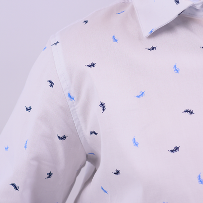 CAMISA PLUMITAS M/L TELA NIÑO