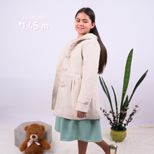 ABRIGO 0205 CON CAPUCHA PAÑO NIÑA