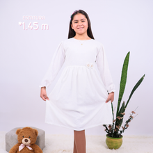 VESTIDO CASUAL FLOR DORADA