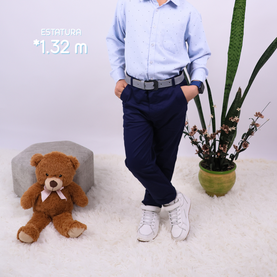 PANTALON DRILL ELEGANTE  NIÑO