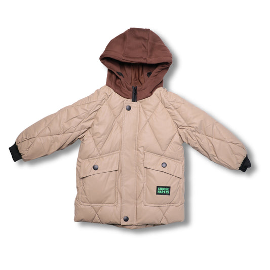 CASACA 5072 C/CAP IMPERMIABLE NIÑA