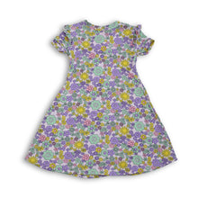 VESTIDO SPORT FLORES RIB NIÑA