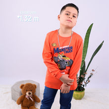 POLO MANGA LARGA MONSTER TRUCK