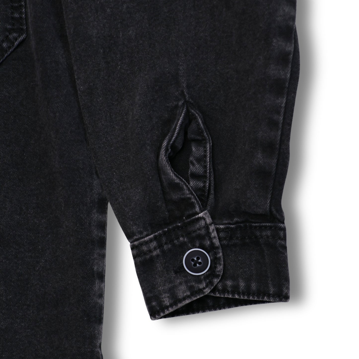 CAMISACO BOLSILLOS C/CAP JEANS NIÑO
