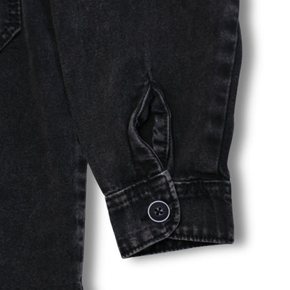 CAMISACO BOLSILLOS C/CAP JEANS NIÑO