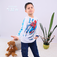 POLO M/L SPIDERMAN CHUP
