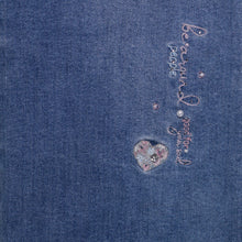PANTALON CORAZON PALAZO JEANS NIÑA