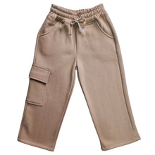 PANTALON BOLSILLO PALAZO FRANELA NIÑA