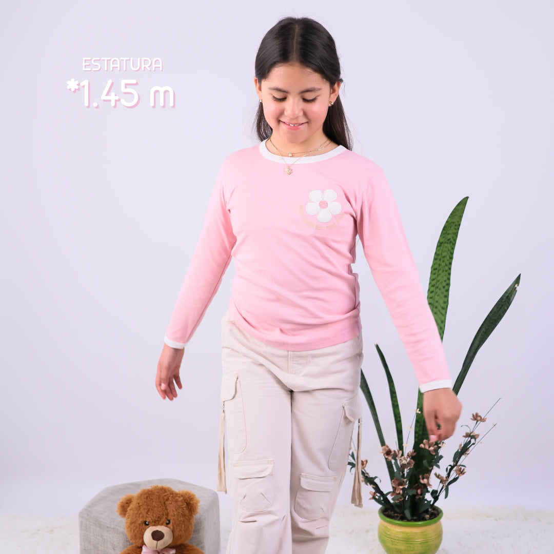 PANTALON CARGO BEIGE