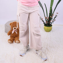 PANTALON CARGO BEIGE