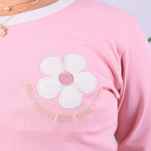 POLO MANGA LARGA FLOR