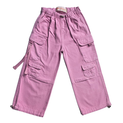 PANTALON CARGO PARACHUTE DRILL NIÑA