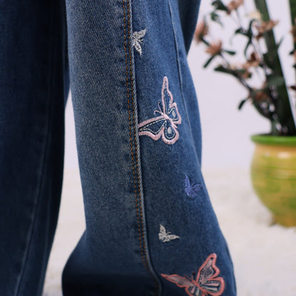 Pantalón Jeans Mariposa – Modelo Side Fly