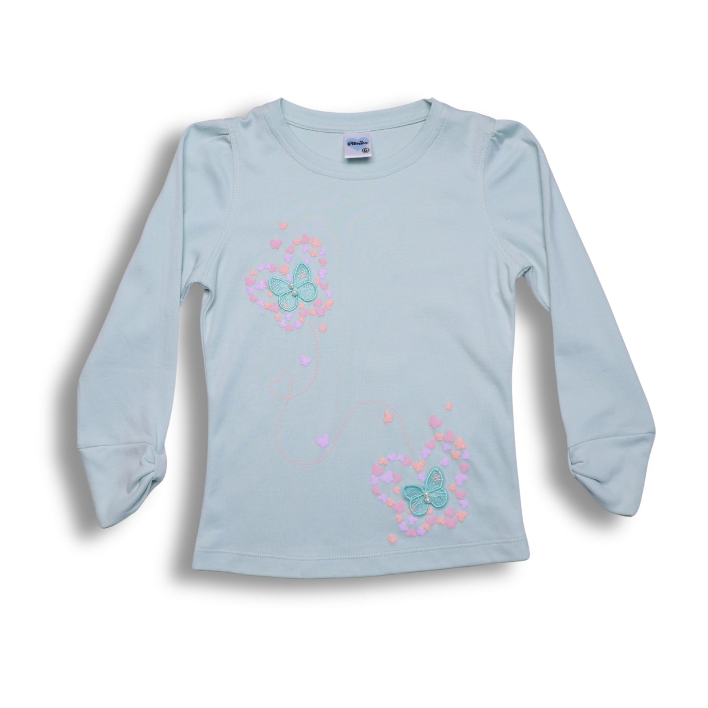 POLO M/L MARIPOSA PIBE