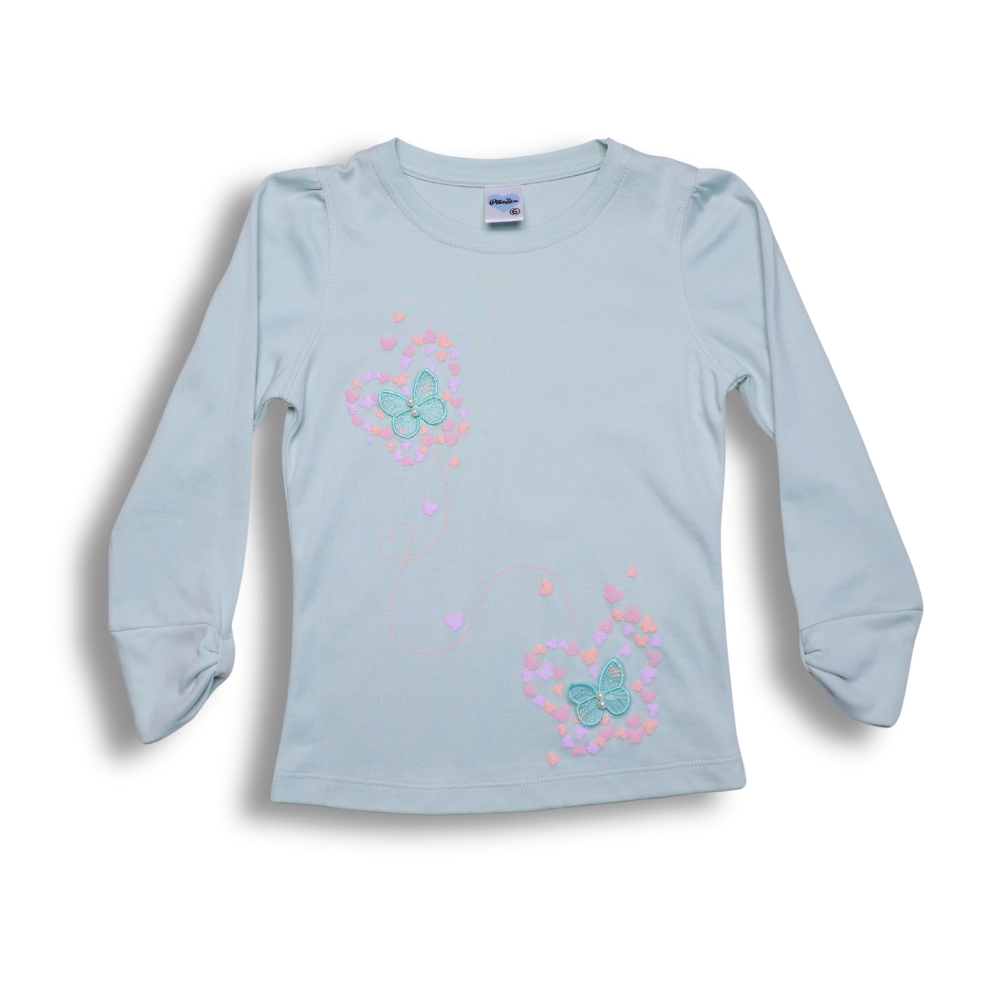 POLO M/L MARIPOSA PIBE