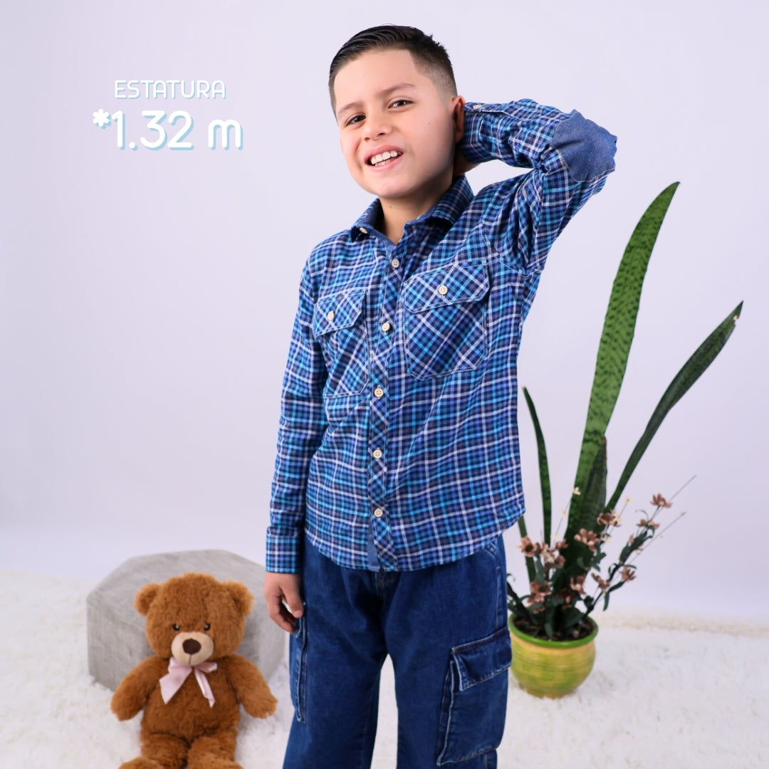 CAMISA MANGA LARGA TEXAS