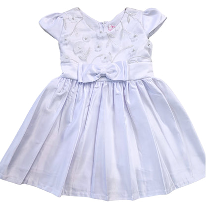 VESTIDO FLORES CASUAL ENCAJE NIÑA