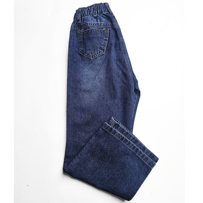 PANTALON FLOR PALAZO JEANS NIÑA