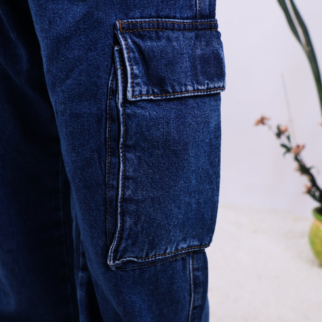 JOGGER CARGO AZUL