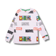POLO M/L MARVEL LETRAS CHUP