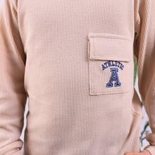 POLO MANGA LARGA BEIGE