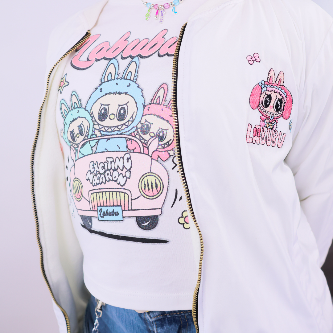 CASACA SIN CAPUCHA LABUBU