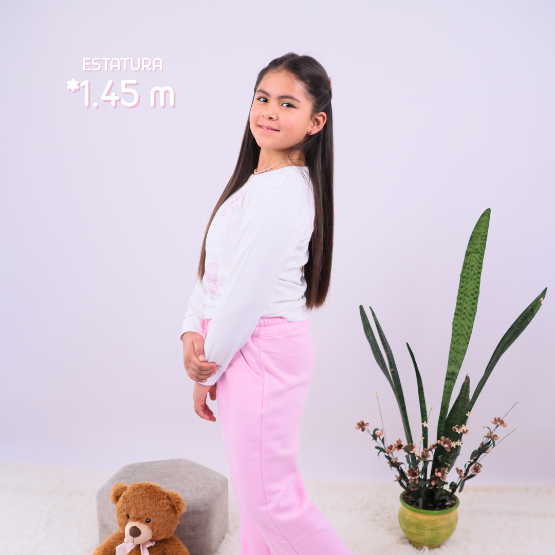 PANTALON PALAZZO BOLSILLO NIÑA