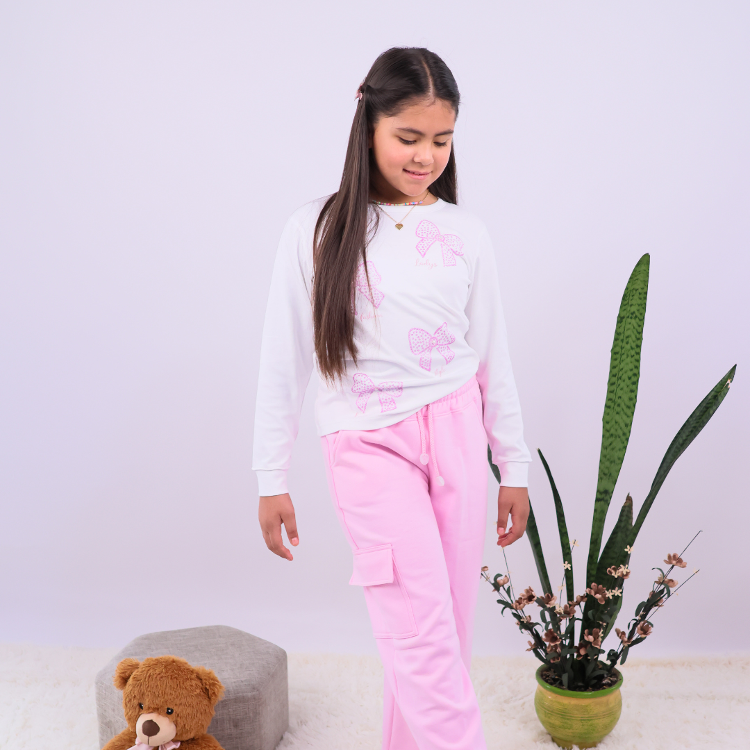 PANTALON PALAZZO BOLSILLO NIÑA