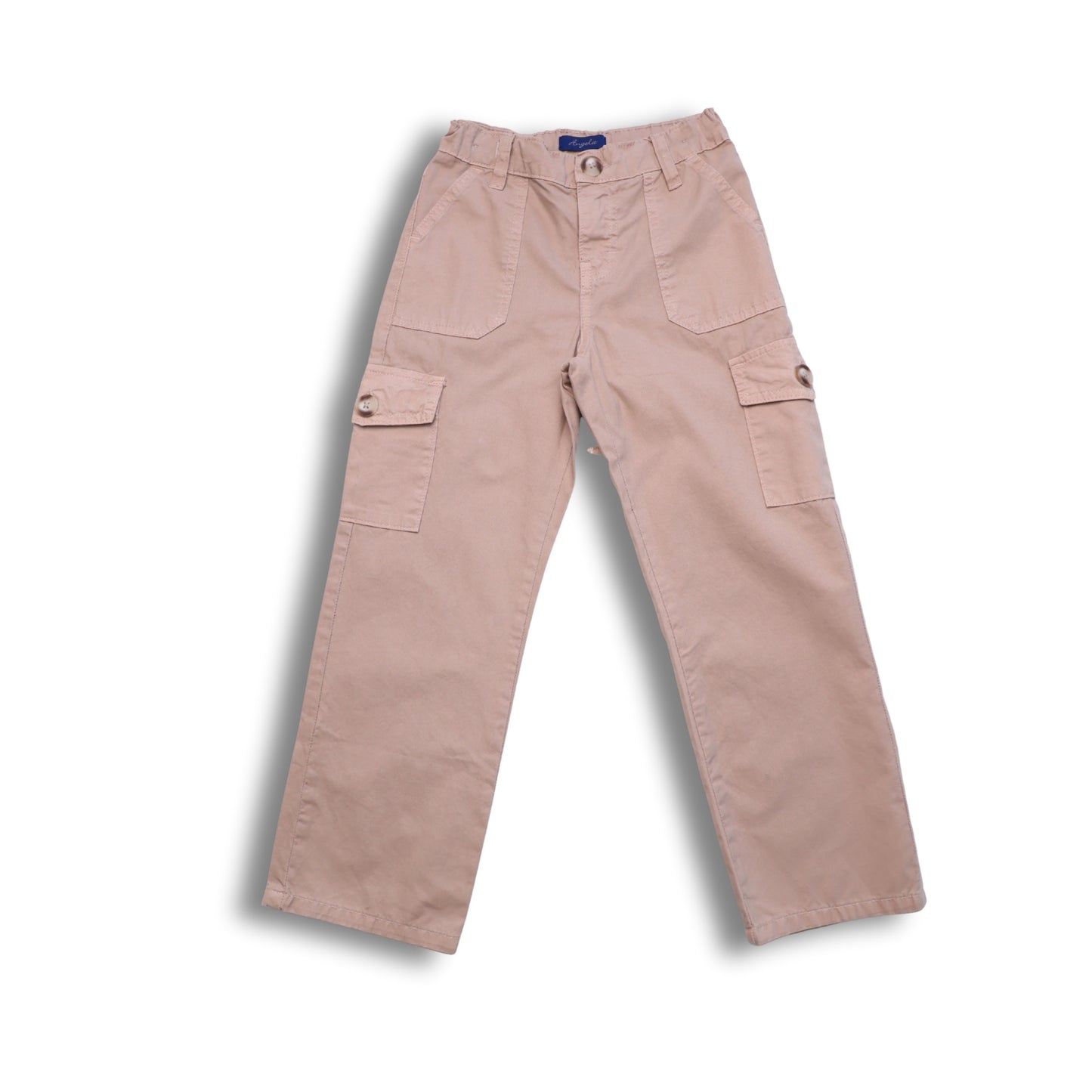 PANTALON C/ENT CARGO DRILL NIÑO