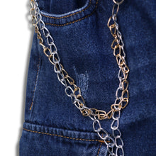 PANTALON BOTONES/ CARGO PALAZO JEANS NIÑA