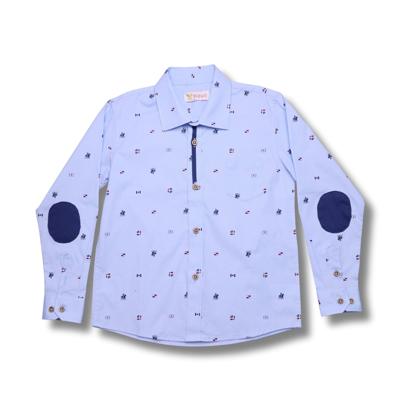 CAMISA MANGA LARGA SÍMBOLOS KOUL