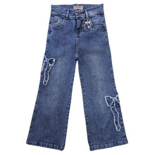 PANTALON LAZO PALAZO JEANS NIÑA