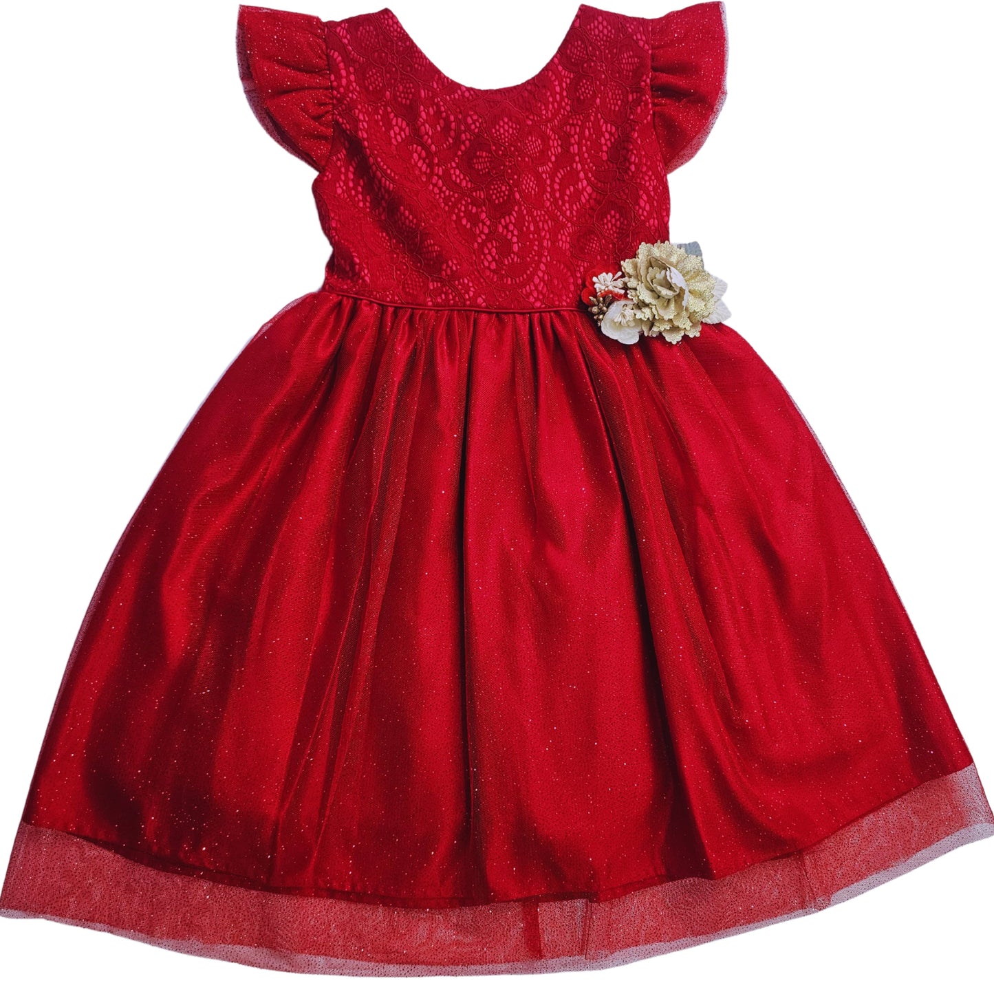 VESTIDO ELEGANTE ENCAJE NIÑA
