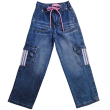 PANTALON LEYLA CARGO JEANS NIÑA
