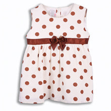 VESTIDO CASUAL PUNTOS LAZO YOR