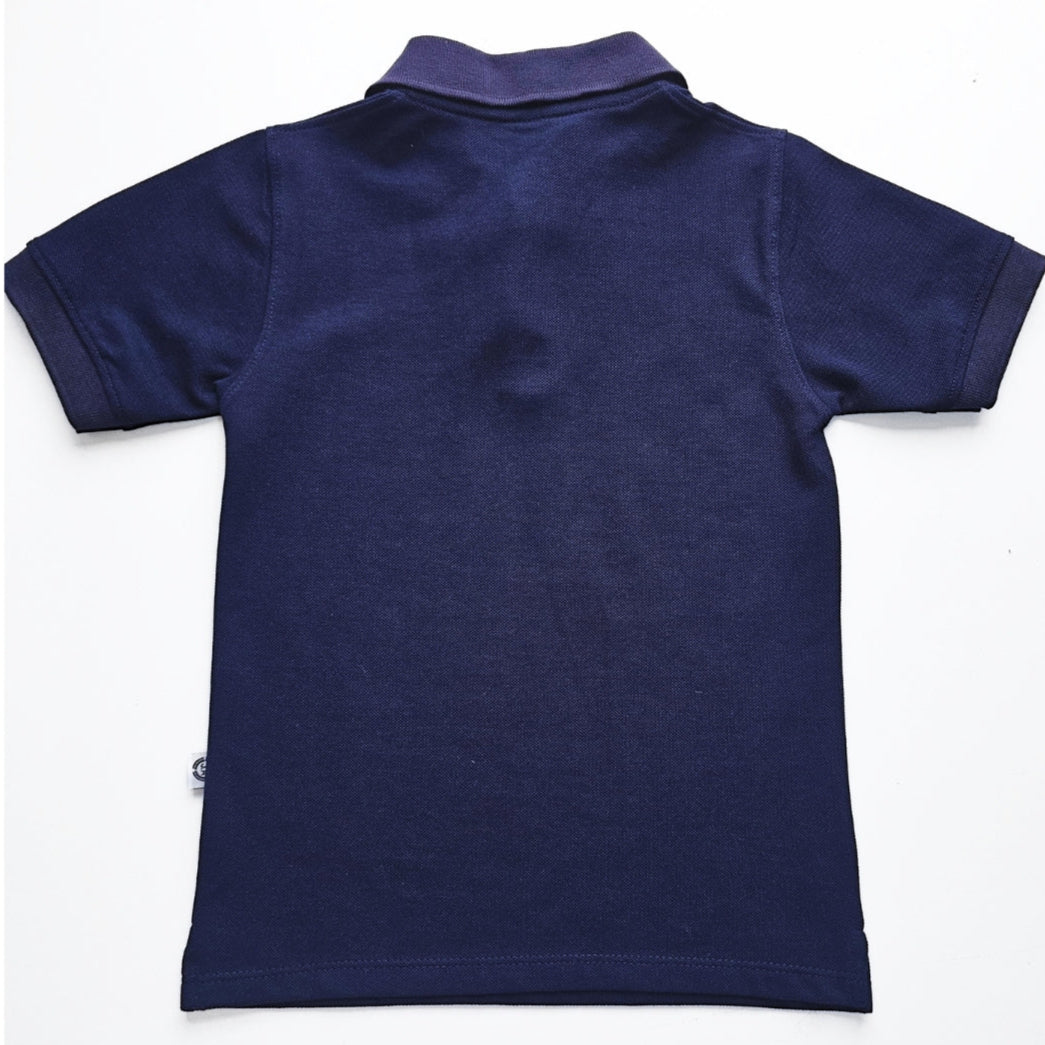 POLO A/CAMISERO MC PIQUE NIÑO