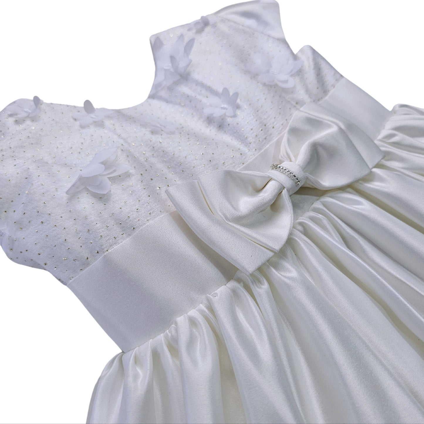 VESTIDO FLORES CASUAL TELA NIÑA